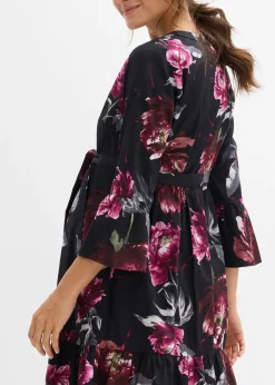 Femme bonprix Femme Enceinte|Robe de grossesse et d’allaitement en satin de coton