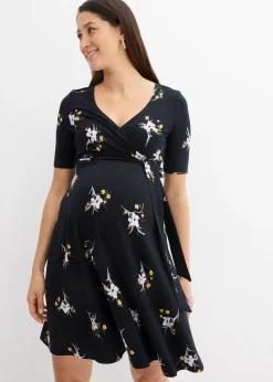 bonprix Robe de grossesse et d’allaitement en viscose douce|Femme Femme Enceinte