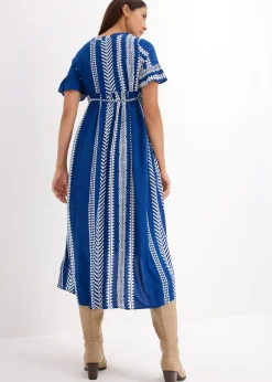Femme bonprix Femme Enceinte|Robe de grossesse et d’allaitement en viscose fluide