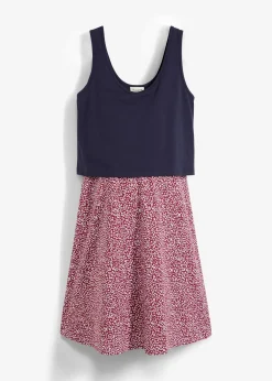 bonprix Robe de grossesse et d’allaitement en jersey coton|Femme Femme Enceinte