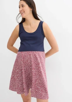 bonprix Robe de grossesse et d’allaitement en jersey coton|Femme Femme Enceinte