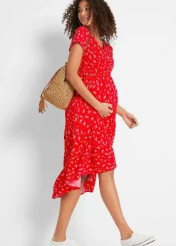 Femme bonprix Femme Enceinte|Robe de grossesse et d’allaitement en crêpe