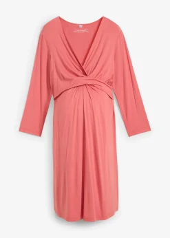 bonprix Robe de grossesse/allaitement en viscose extensible|Femme Femme Enceinte