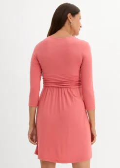 bonprix Robe de grossesse/allaitement en viscose extensible|Femme Femme Enceinte