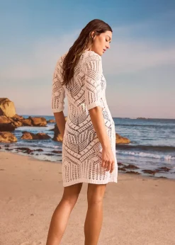 Femme bonprix Vêtements De Plage|Robe de plage en maille