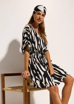 Femme bonprix Vêtements De Plage|Robes|Robe de plage en viscose