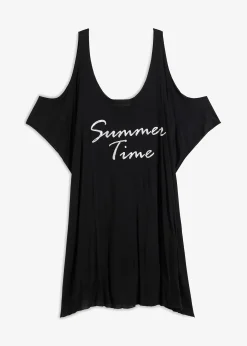 bonprix Robe de plage transparente en viscose|Femme Vêtements De Plage|Robes