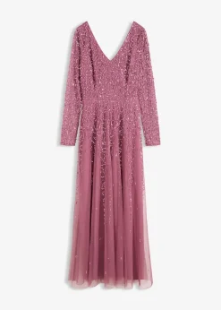 bonprix Robe de soirée à sequins|Femme Mode Festive|Robes