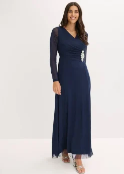 bonprix Robe de soirée en tulle délicat avec des strass|Femme Mode Festive|Robes