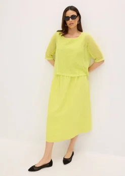 bonprix Robe effet 2en1|Femme Robes