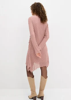 Femme bonprix Robes|Robe en dentelle à pans