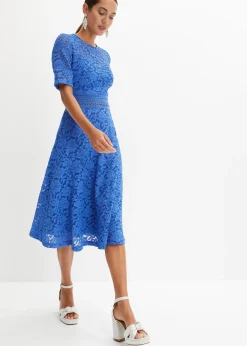 bonprix Robe en dentelle avec empiècement crochet|Femme Mode Festive|Robes