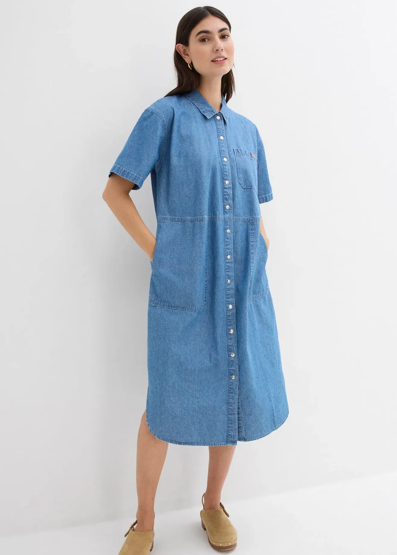bonprix Robe en jean|Femme Robes