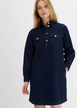 bonprix Robe en jean|Femme Robes