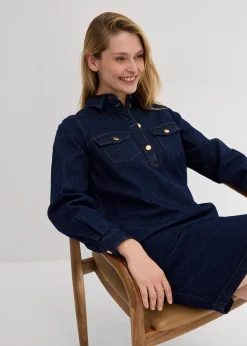 bonprix Robe en jean|Femme Robes