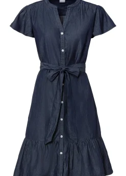 Femme bonprix Robes|Robe en jean 100% coton