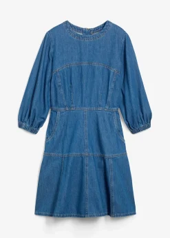 Femme bonprix Robes|Robe en jean 100% coton