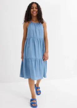 Enfant bonprix Vêtements Enfant|Filles 9-16 Ans·Robes & Combinaisons|Robe en jean en coton fluide