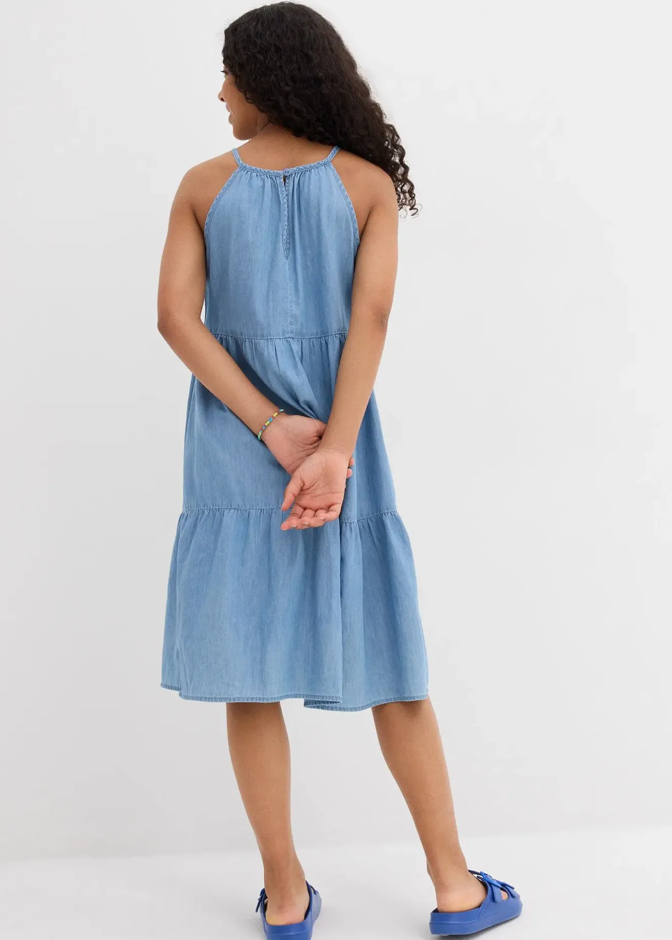 Enfant bonprix Vêtements Enfant|Filles 9-16 Ans·Robes & Combinaisons|Robe en jean en coton fluide