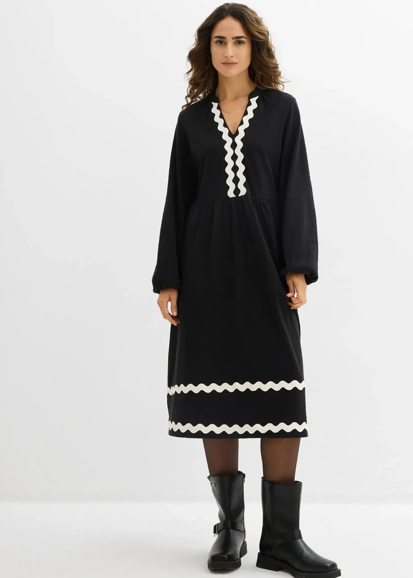 Femme bonprix Robes|Robe en jersey