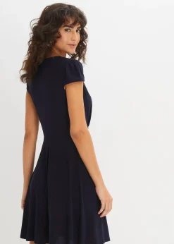 Femme bonprix Tailles Petite|Robe en jersey à boucle décorative