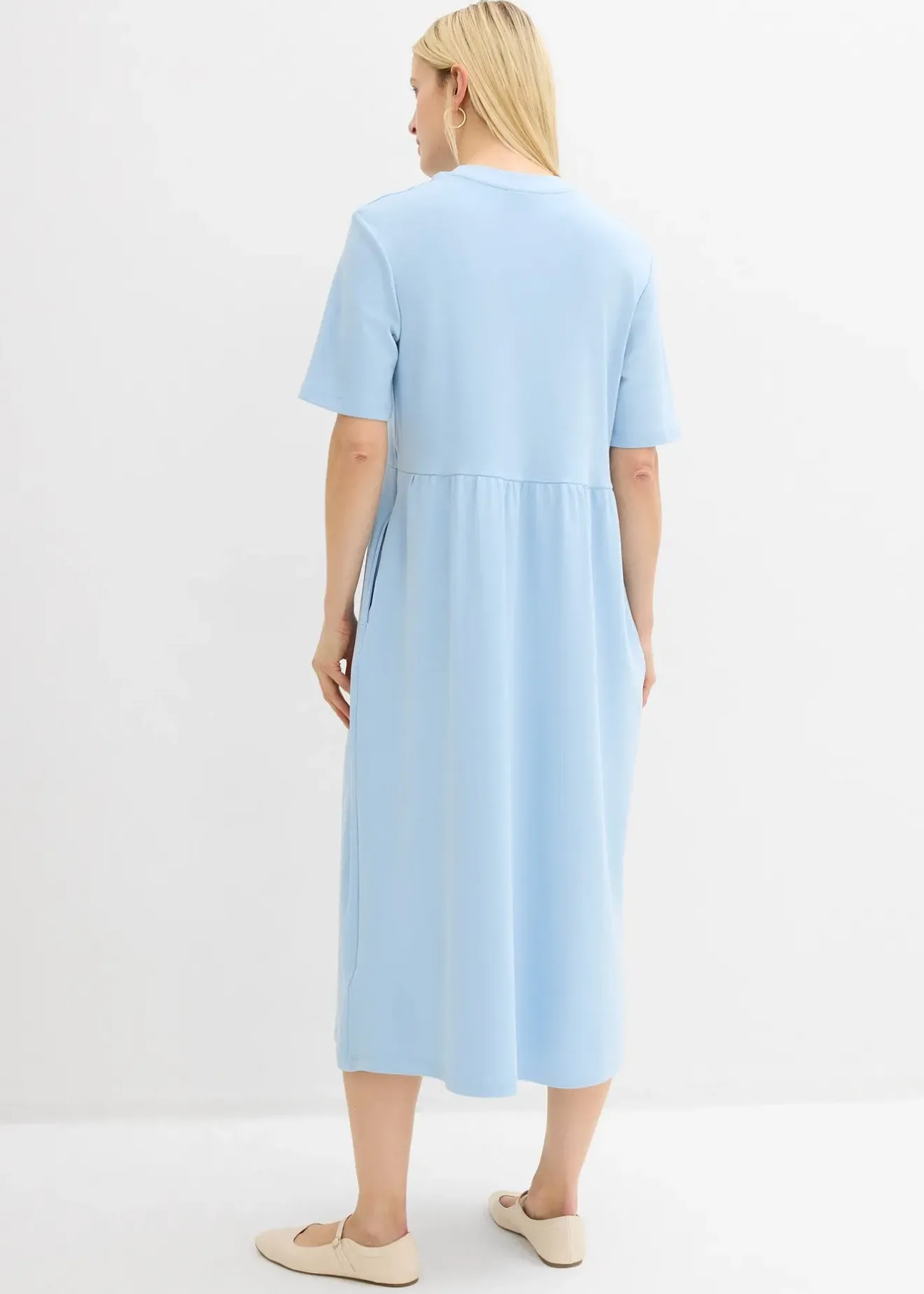 bonprix Robe en jersey 100% coton|Femme Robes