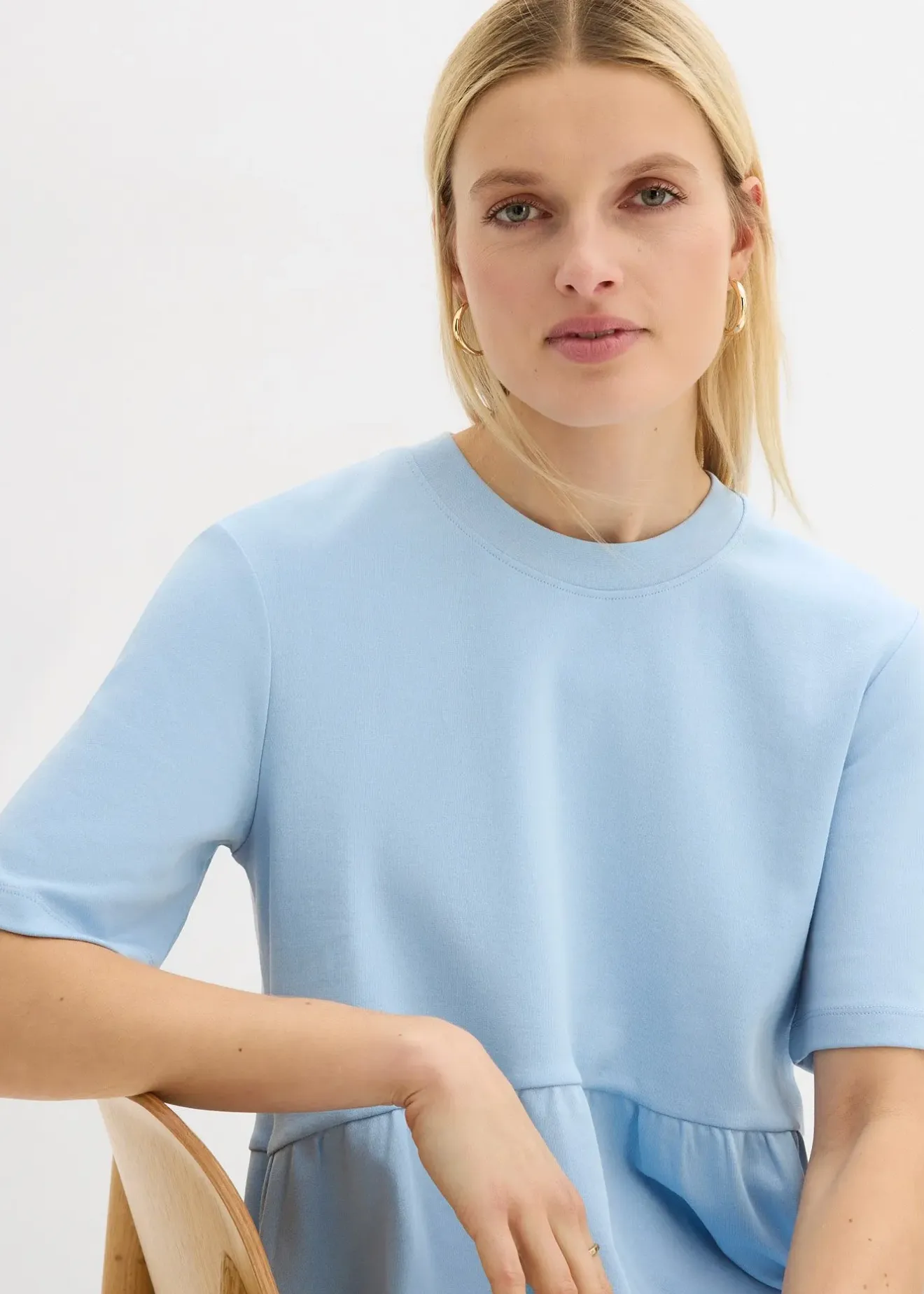 bonprix Robe en jersey 100% coton|Femme Robes