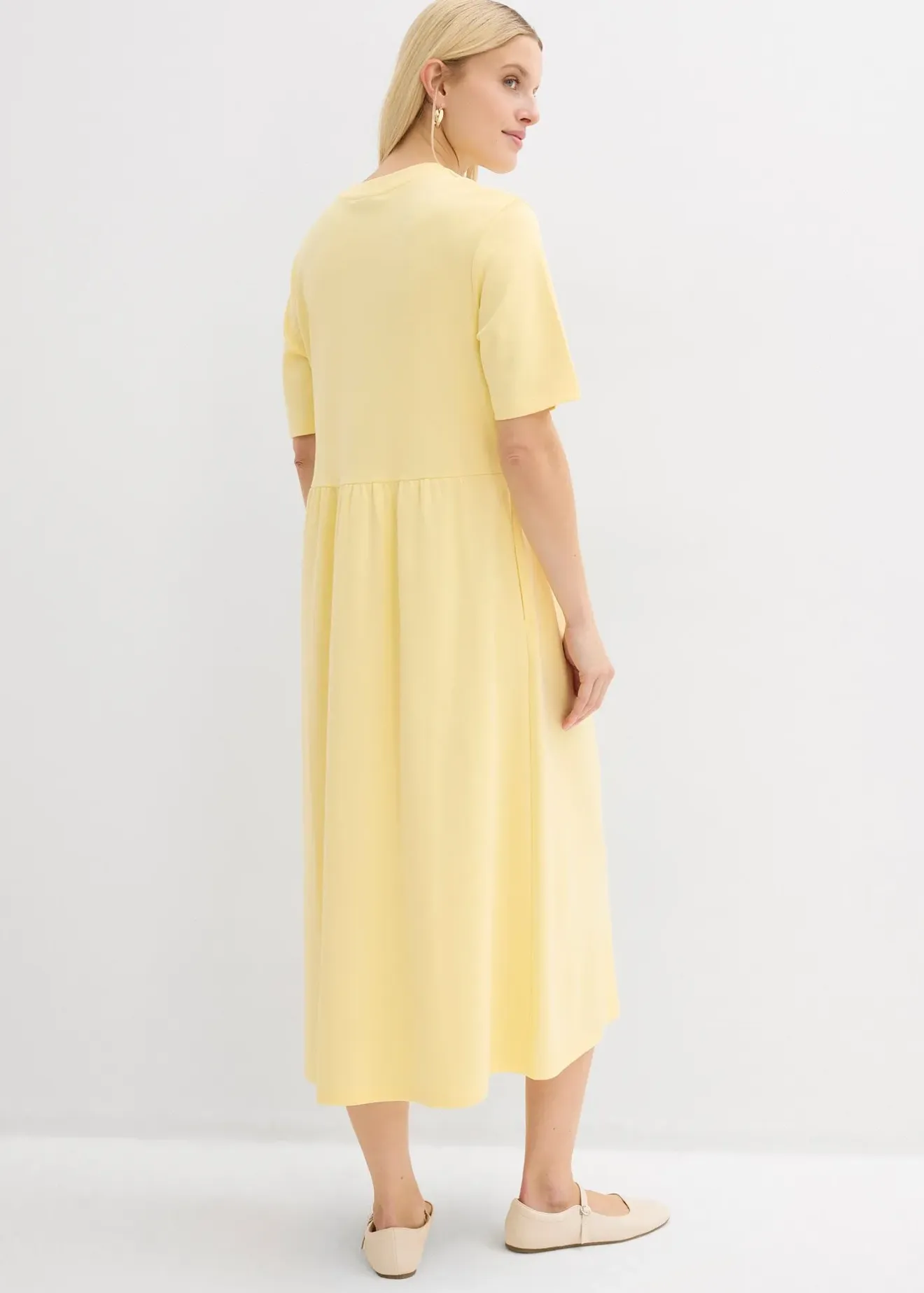 Femme bonprix Robes|Robe en jersey 100% coton