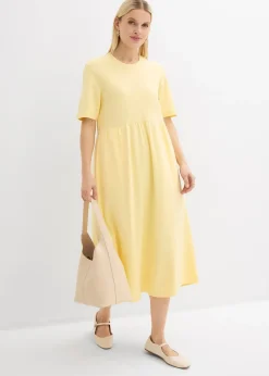 Femme bonprix Robes|Robe en jersey 100% coton