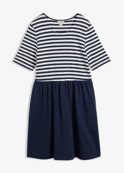 bonprix Robe en jersey 100% coton|Femme Robes