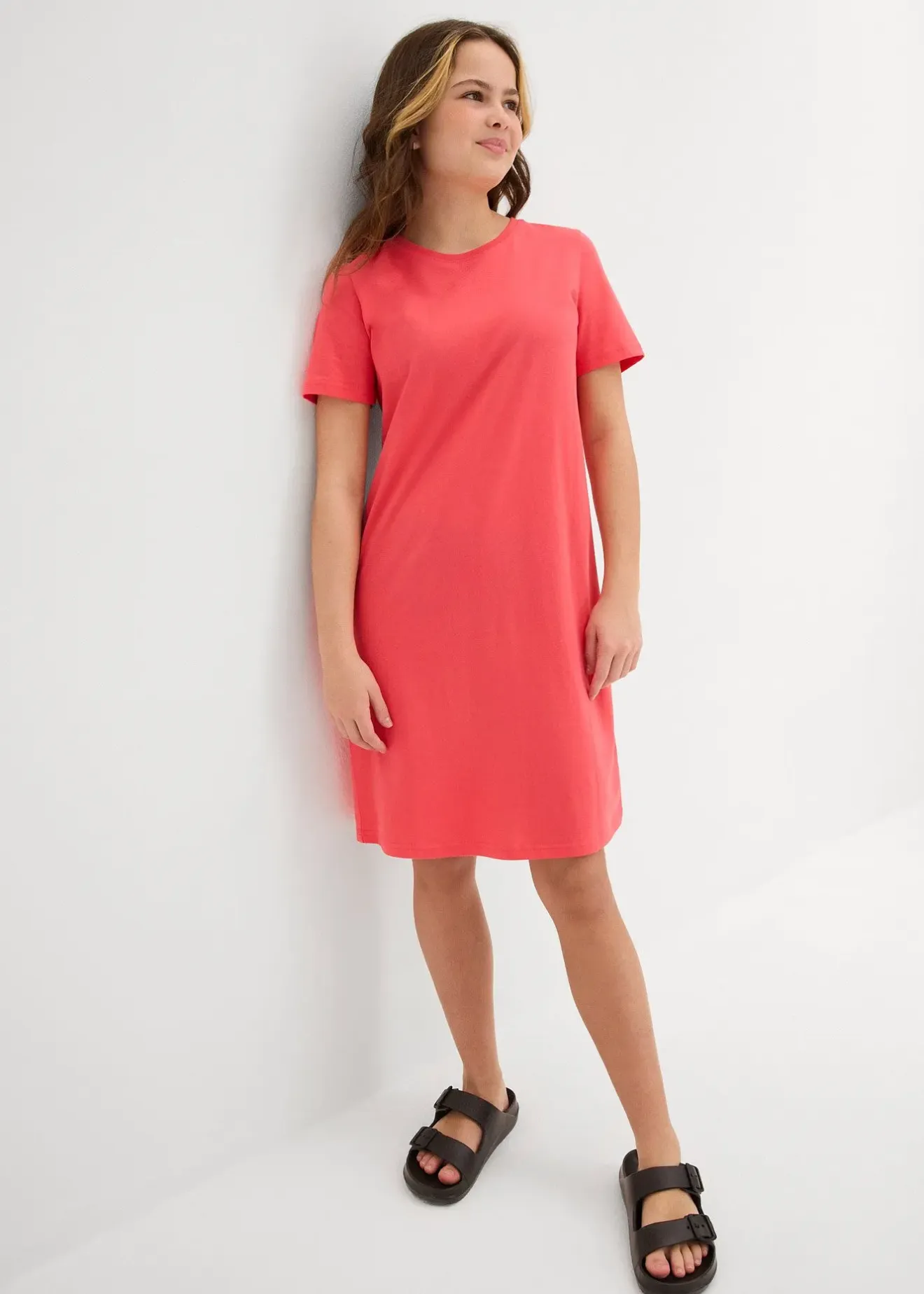 bonprix Robe en jersey 100% coton|Enfant Vêtements Enfant|Filles 9-16 Ans·Robes & Combinaisons