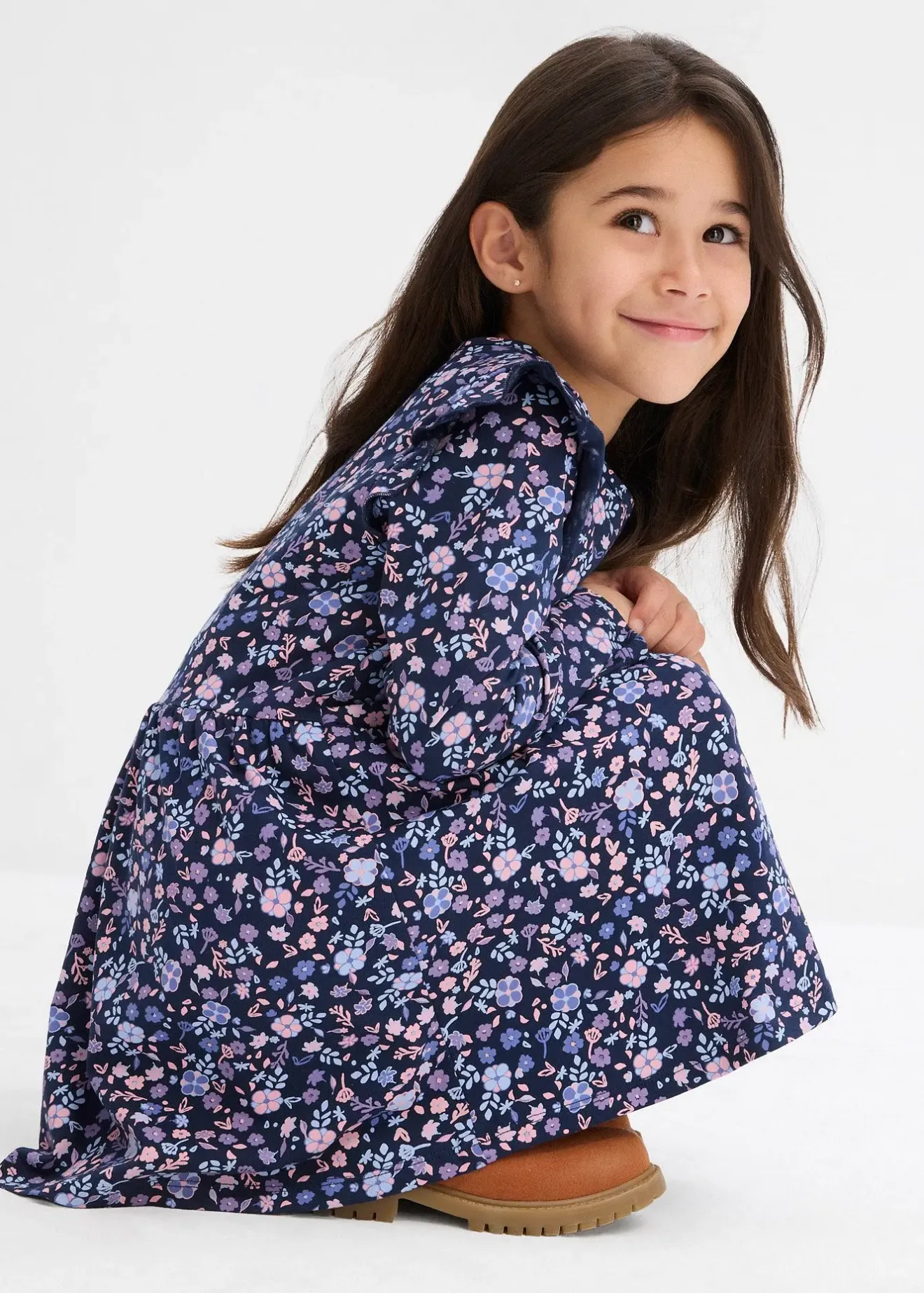 bonprix Robe en jersey 100% coton|Enfant Vêtements Enfant|Filles 2-8 Ans·Robes & Jupes