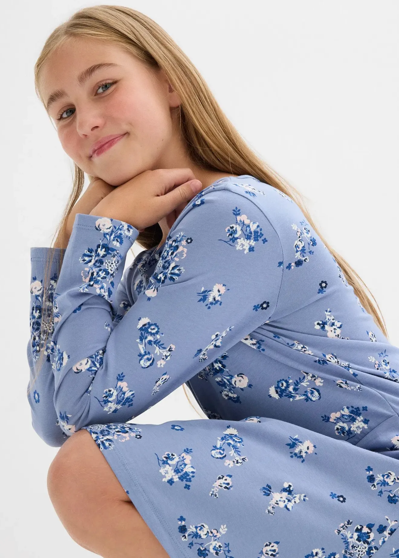 Enfant bonprix Vêtements Enfant|Filles 9-16 Ans·Robes & Combinaisons|Robe en jersey 100% coton