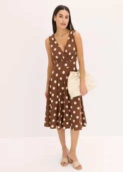 bonprix Robe en jersey à pois|Femme Tailles Petite