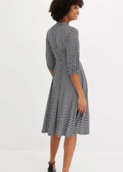 Femme bonprix Robes|Robe en jersey avec ceinture à nouer (ens. 2 pces)