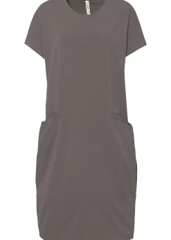 Femme bonprix Robes|Robe en jersey avec poches