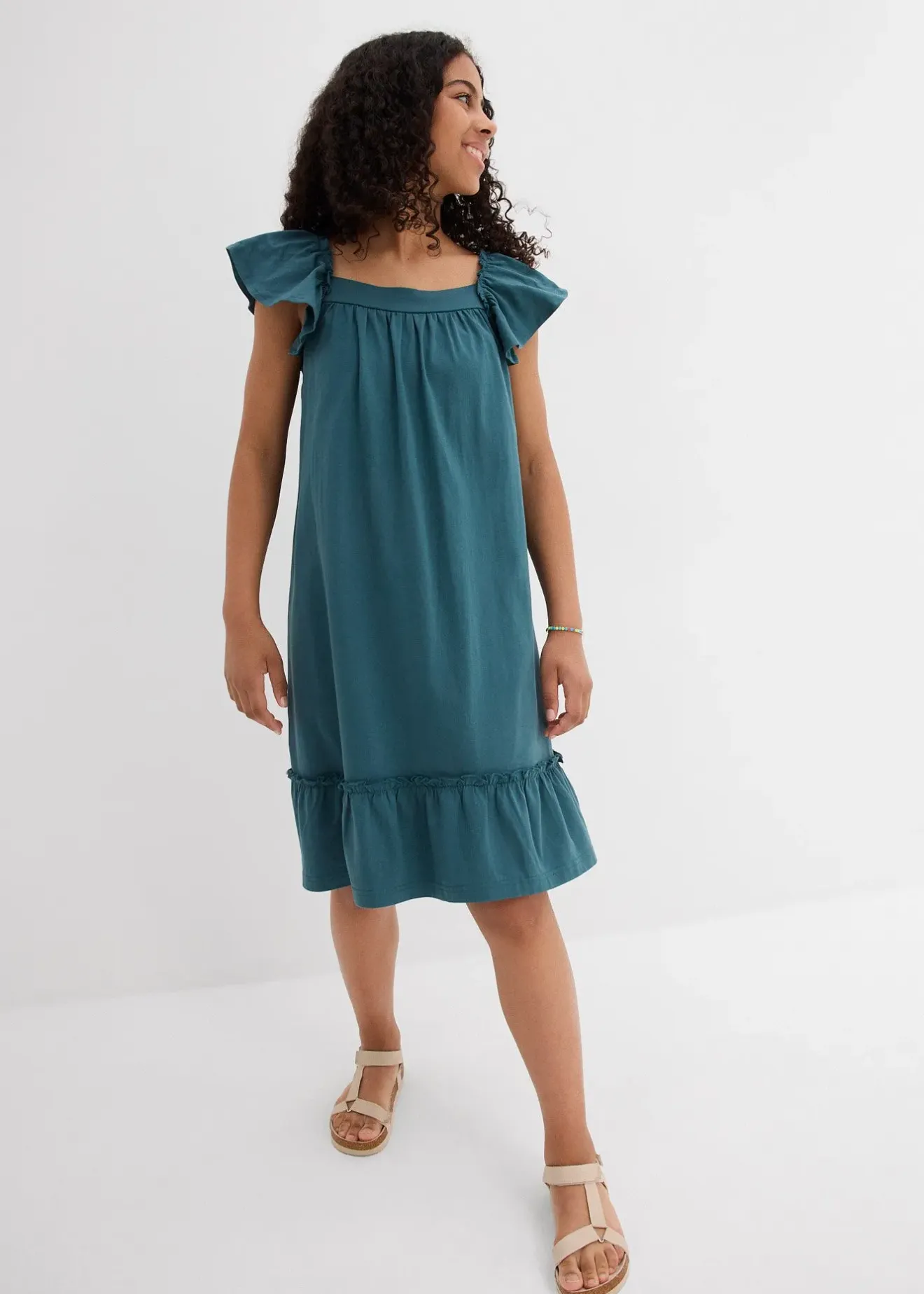 Enfant bonprix Vêtements Enfant|Filles 9-16 Ans·Robes & Combinaisons|Robe en jersey coton extensible