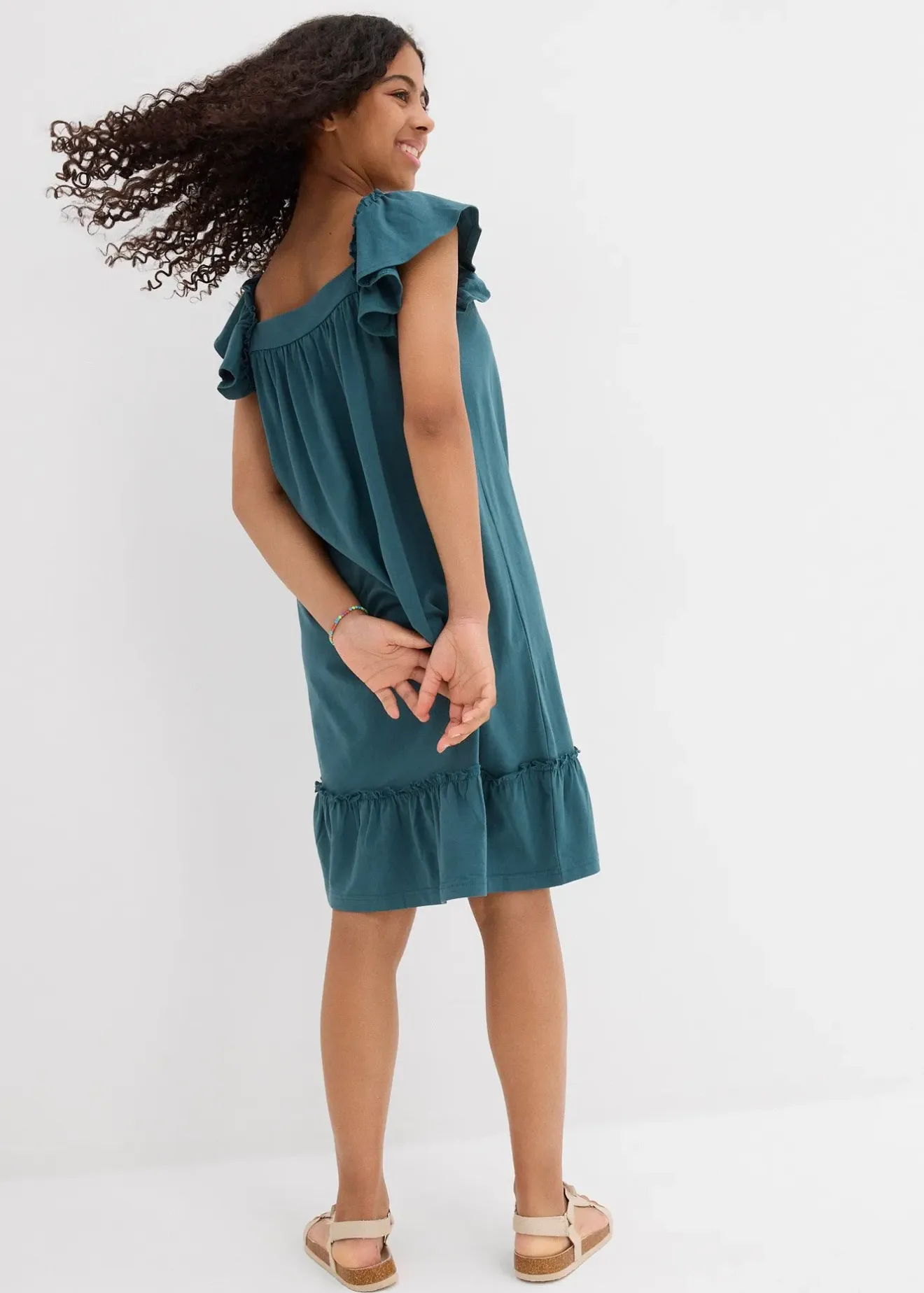 Enfant bonprix Vêtements Enfant|Filles 9-16 Ans·Robes & Combinaisons|Robe en jersey coton extensible