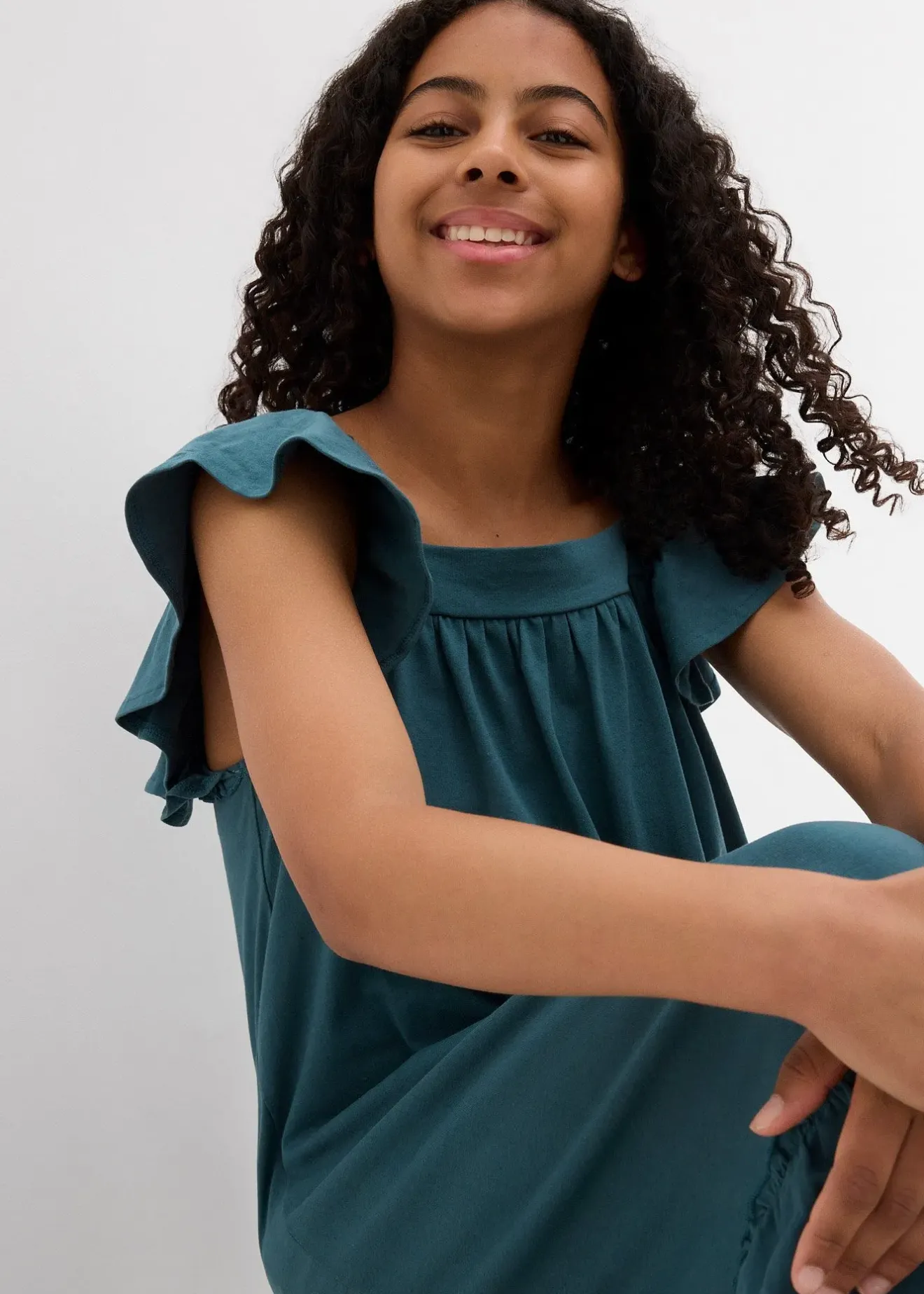 Enfant bonprix Vêtements Enfant|Filles 9-16 Ans·Robes & Combinaisons|Robe en jersey coton extensible