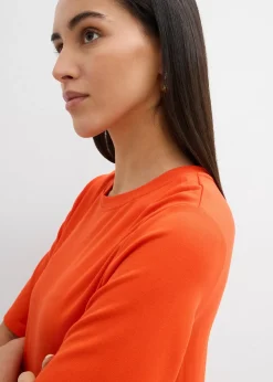 bonprix Robe en jersey, coupe trapèze|Femme Robes