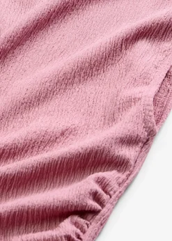 bonprix Robe en jersey crêpe texturé|Femme Robes