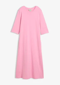 bonprix Robe en jersey de coton épais|Femme Robes