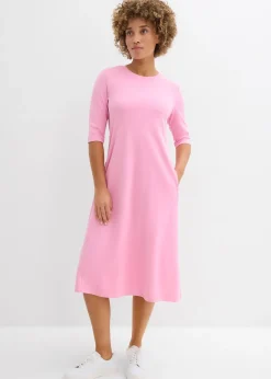 bonprix Robe en jersey de coton épais|Femme Robes