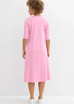 bonprix Robe en jersey de coton épais|Femme Robes