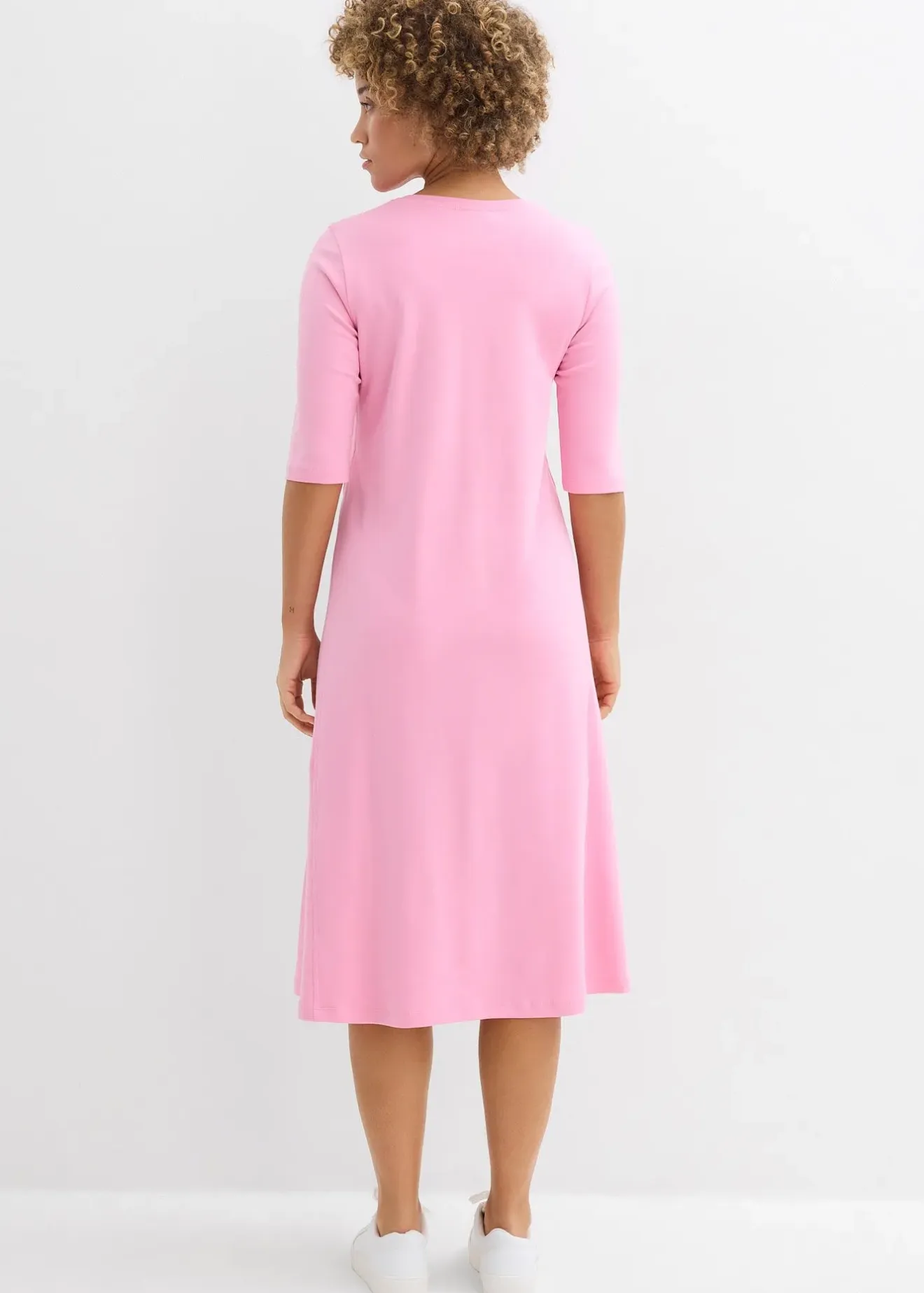 bonprix Robe en jersey de coton épais|Femme Robes