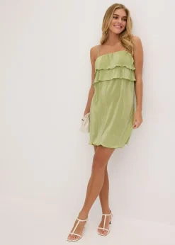 Femme bonprix Robes|Robe en jersey plissé