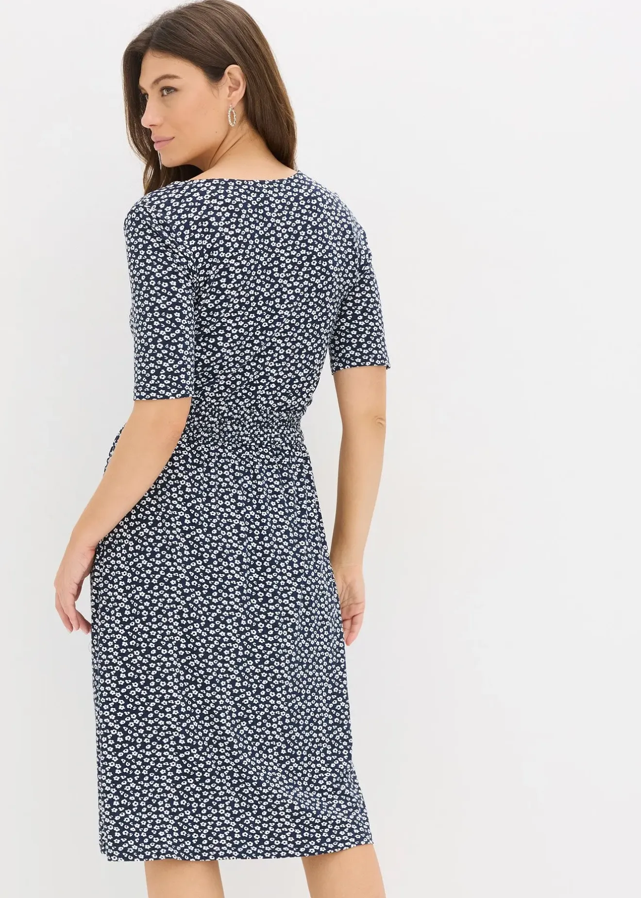 bonprix Robe en jersey viscose|Femme Robes