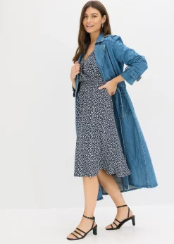 bonprix Robe en jersey viscose|Femme Robes