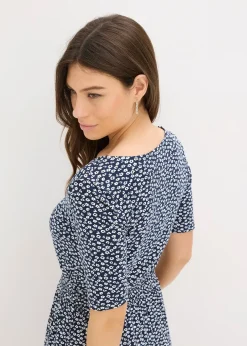 bonprix Robe en jersey viscose|Femme Robes