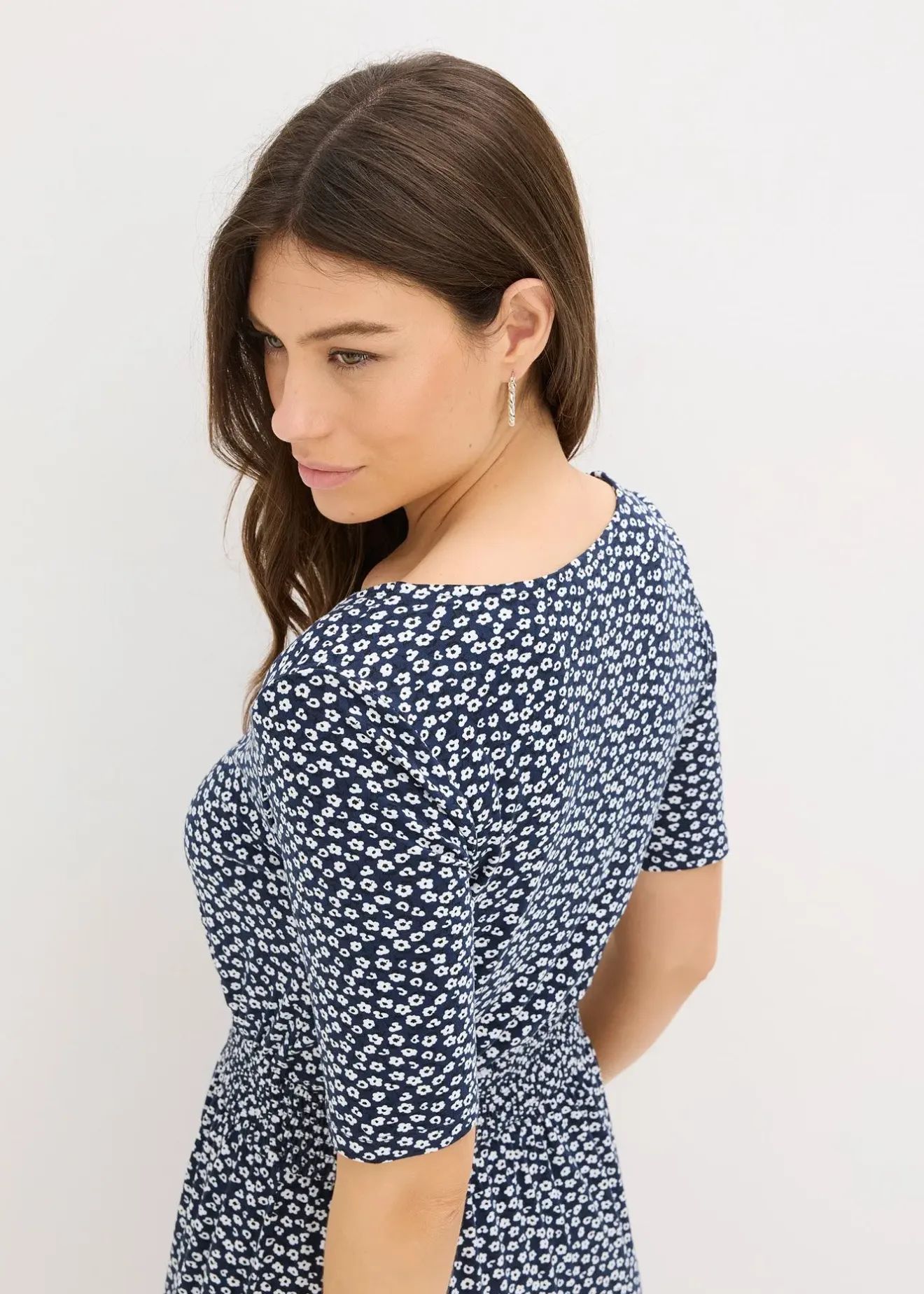 bonprix Robe en jersey viscose|Femme Robes